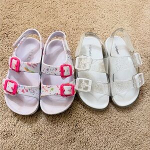 Girls Size 8 Sandals- Birkenstock like